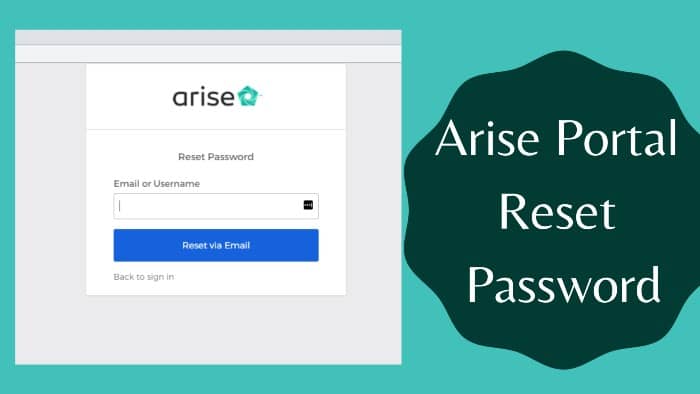  Arise-Portal-Reset-Password